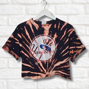 New York Yankees Crop Top